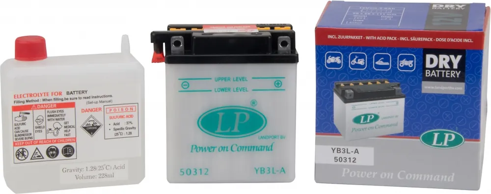 Korting LANDPORT - LB3L-A 50312 DRY - Batteries - COMBIPACK EU2019/1148